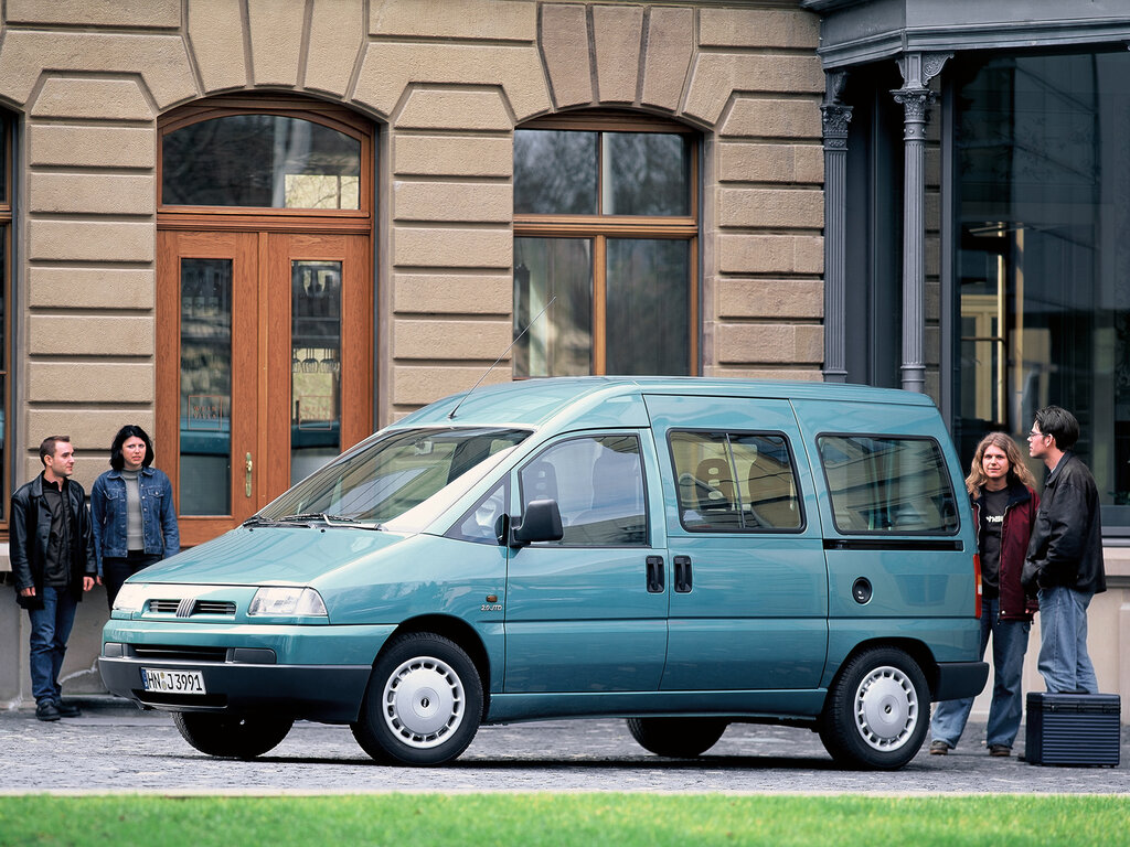Fiat Scudo 1 поколение, минивэн (01.1995 - 12.2002)